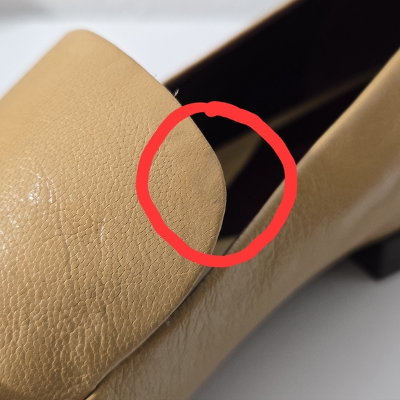 Tory Burch Jessa Loafer Ginger Shortbread Gold Dragon Slip On Flats Women's 10.5 - Picture 9 of 14